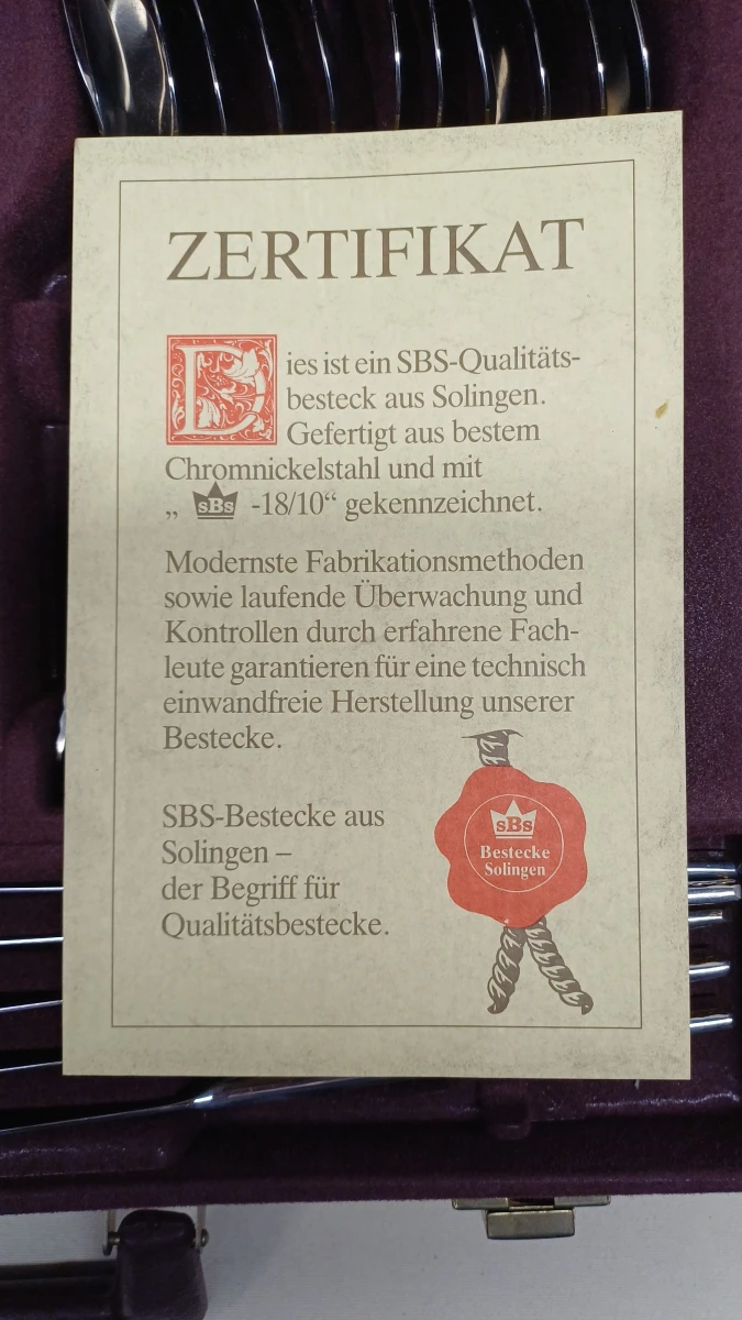 70-delig verguld bestekset Solingen - foto 8