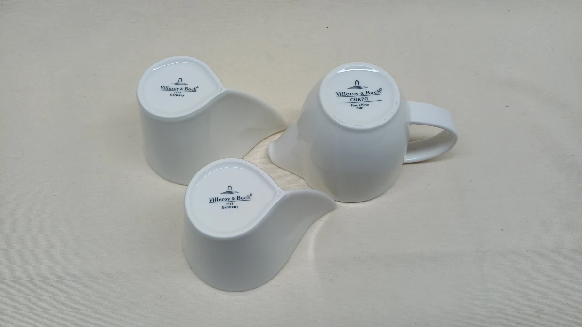 Set wit porselein Royal Boch en Villeroy & Boch - foto 7