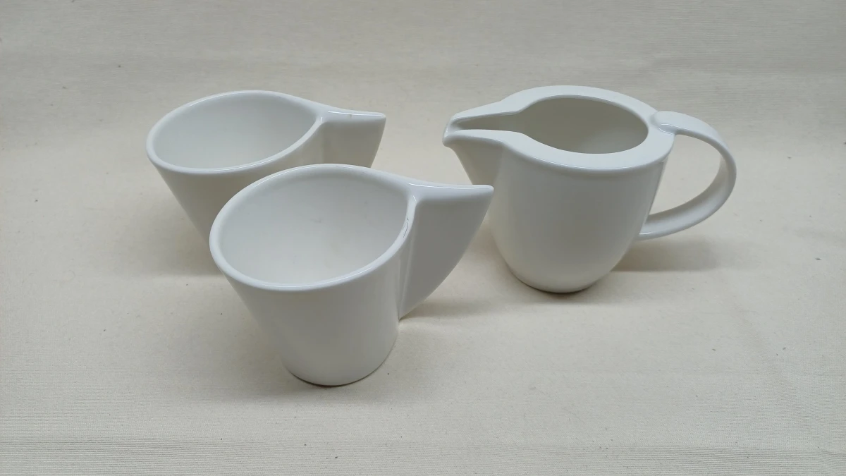 Set wit porselein Royal Boch en Villeroy & Boch - foto 6