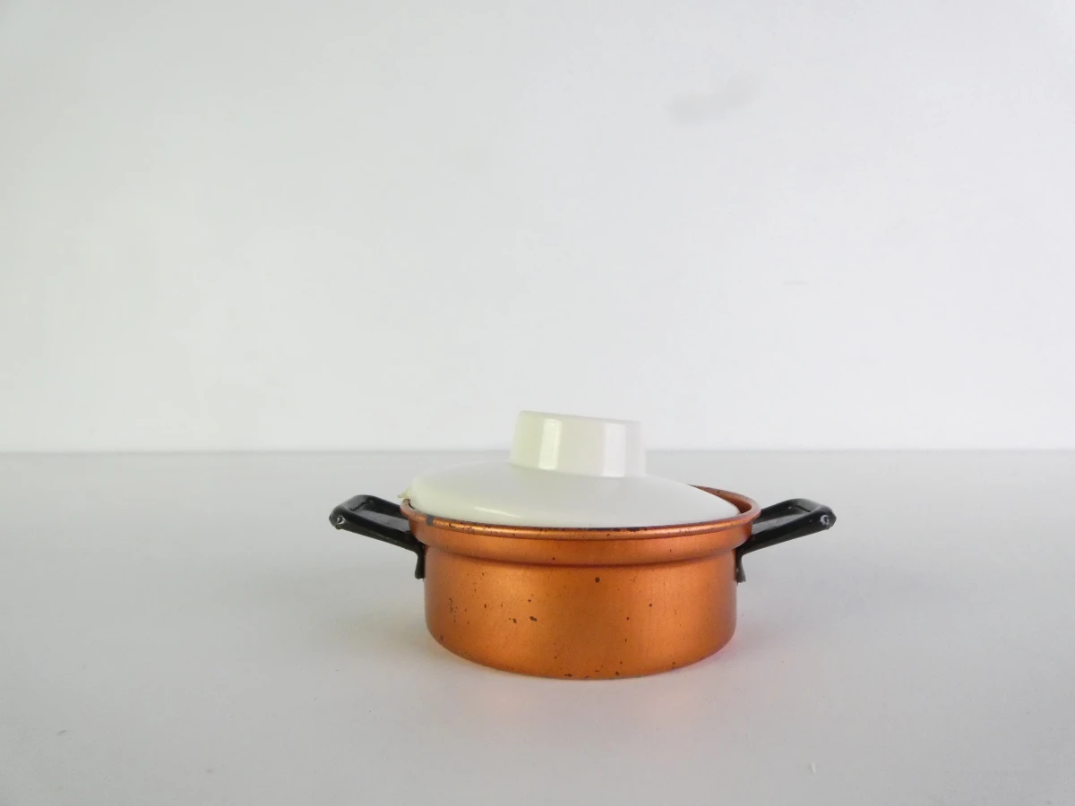 Vintage kinderservies met potjes en bestek - foto 14