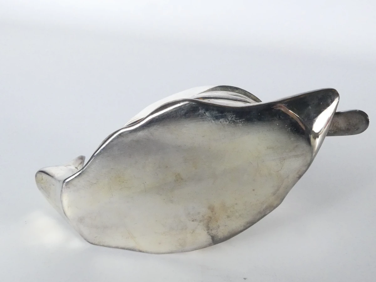 Set van 2 vintage slakvormige botervlootjes - foto 11