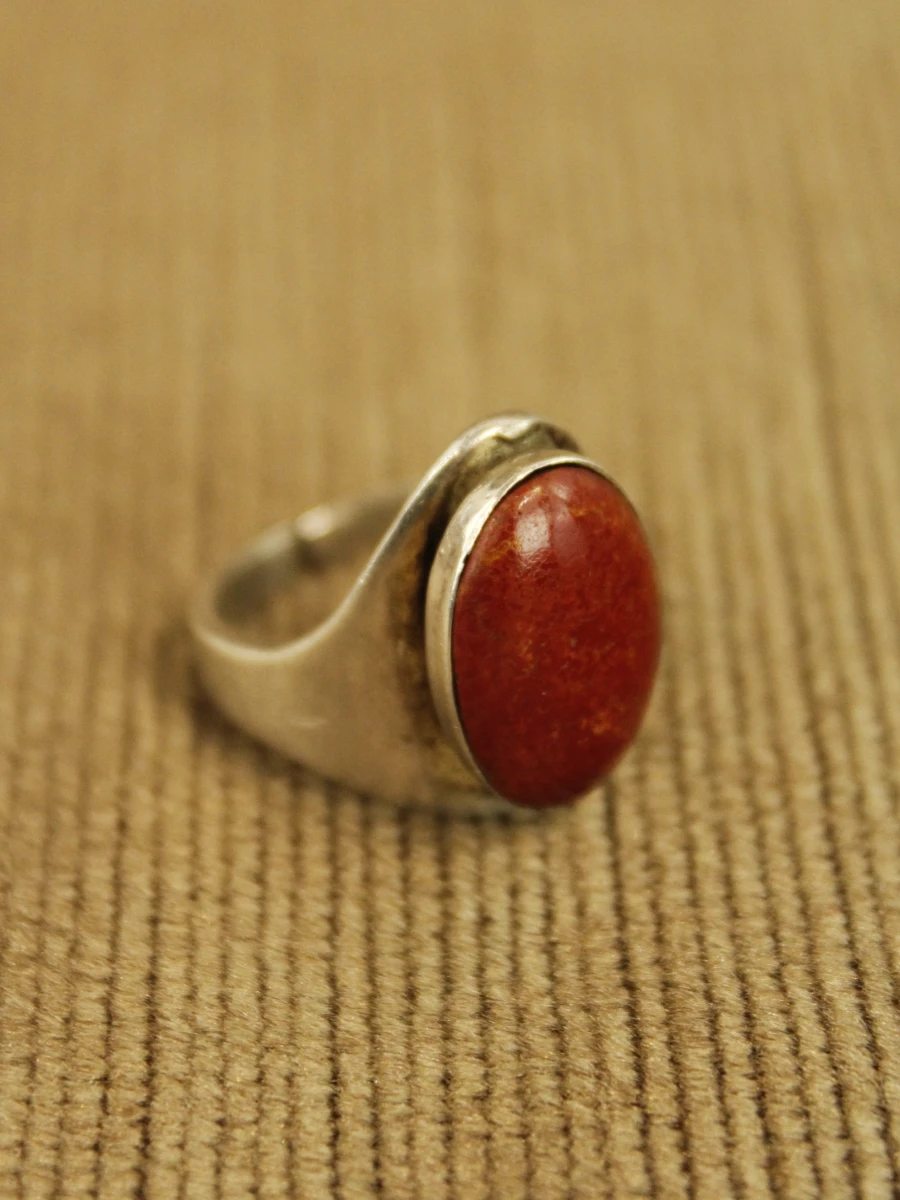 Verstelbare Taxco sterling zilveren ring - foto 2