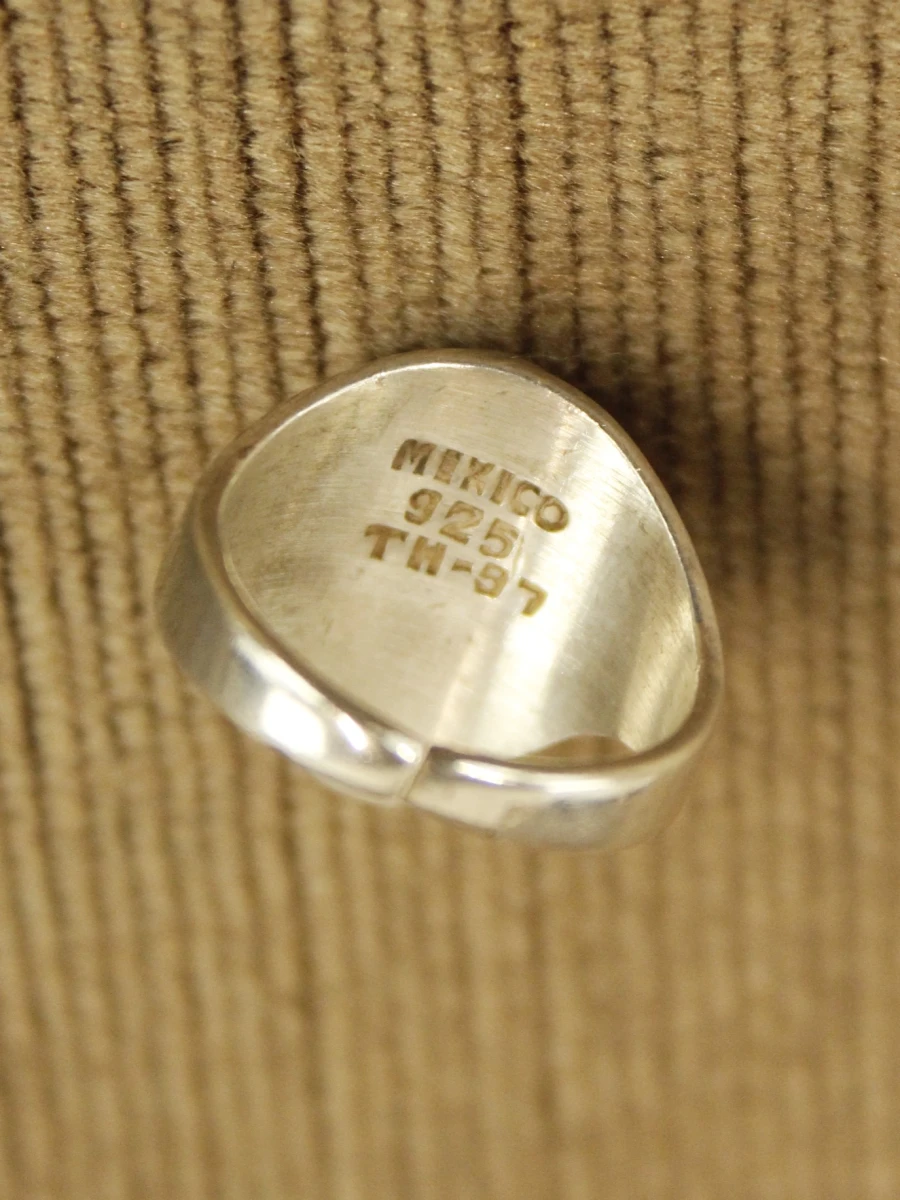 Verstelbare Taxco sterling zilveren ring - foto 4