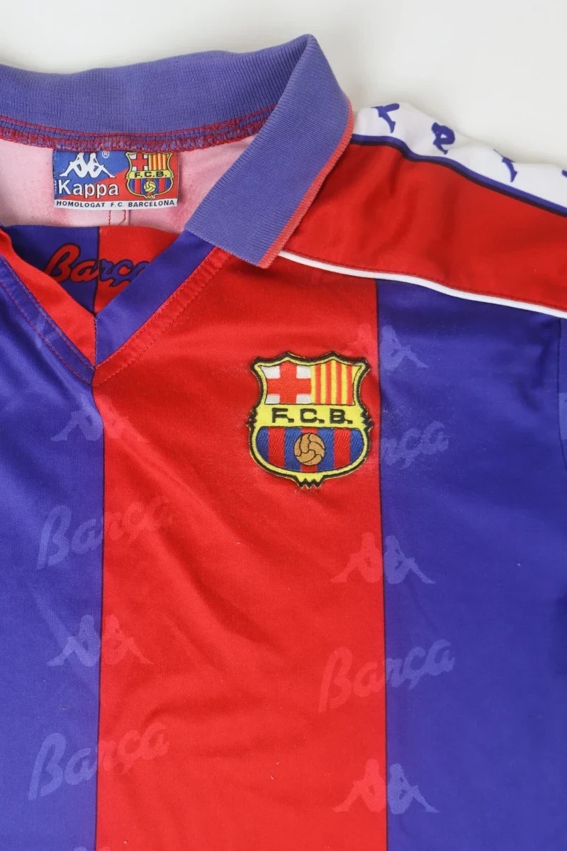 Vintage FC Barcelona Voetbalshirt Kappa - foto 4
