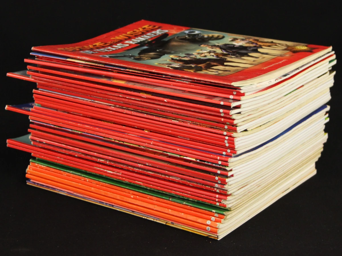 Groot lot Suske en Wiske strips+ DVD Texas Rakkers - foto 4