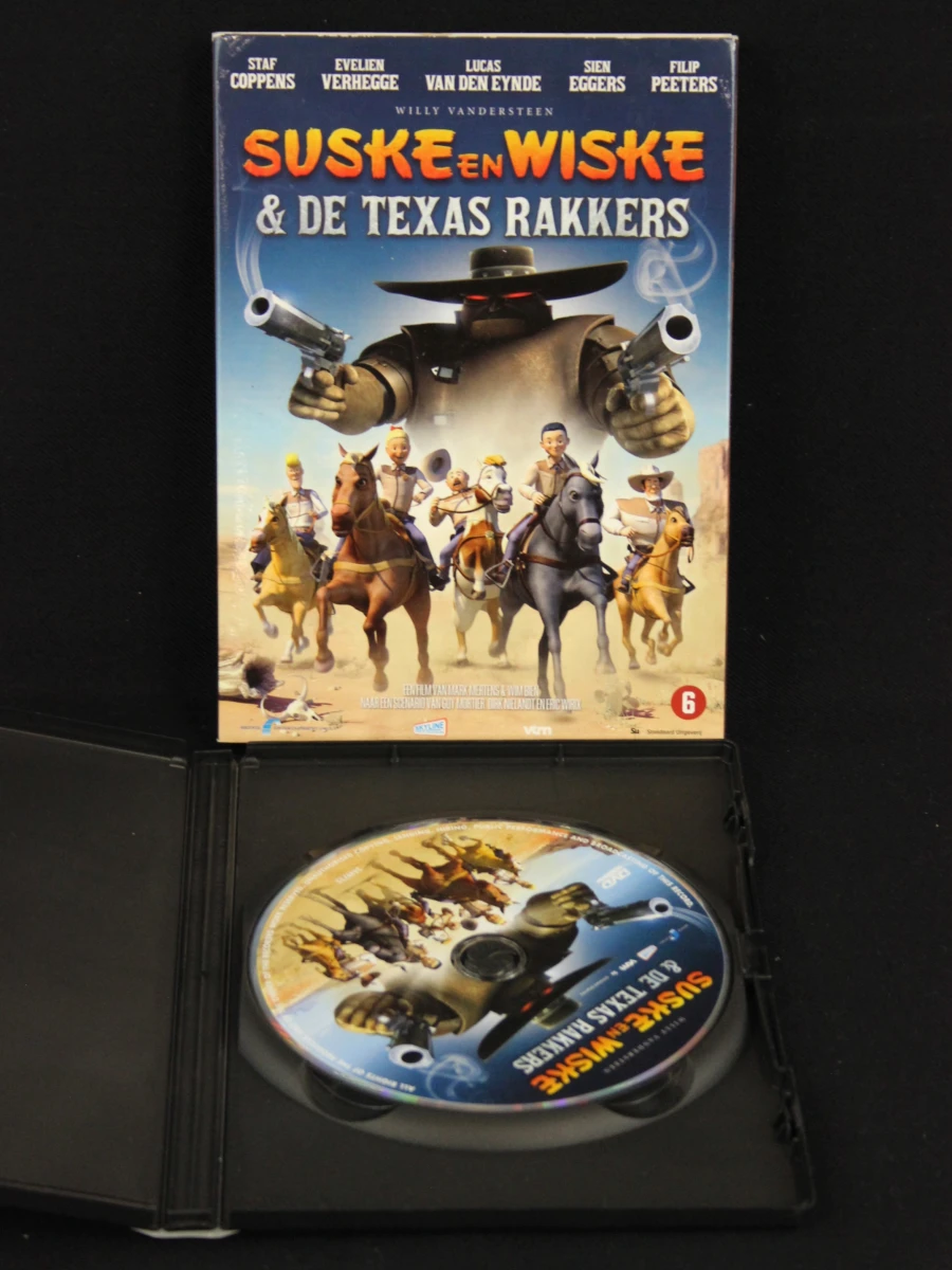 Groot lot Suske en Wiske strips+ DVD Texas Rakkers - foto 6