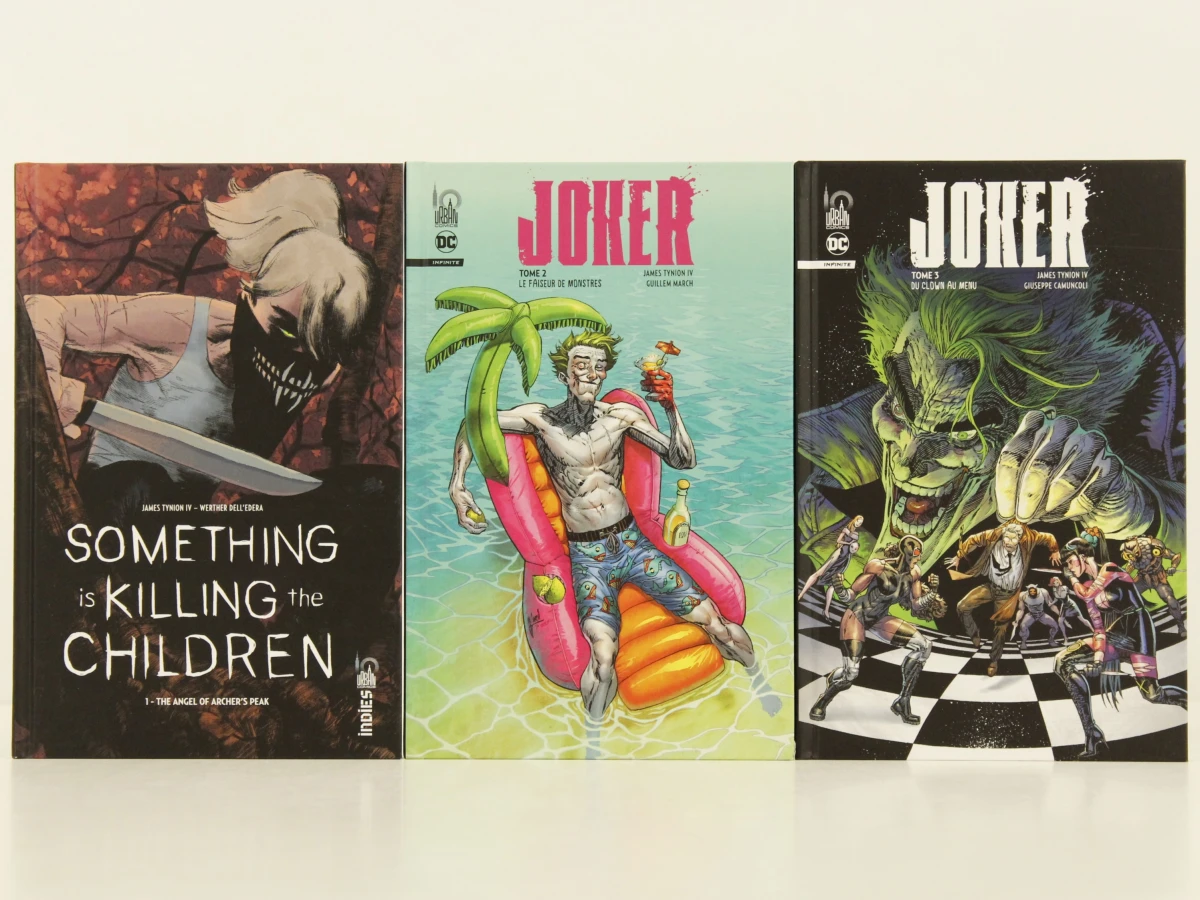 Lot van 8 luxe graphic novels – Batman, Joker, V for Vendetta in het Frans - foto 2