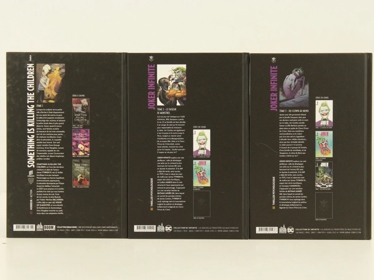 Lot van 8 luxe graphic novels – Batman, Joker, V for Vendetta in het Frans - foto 3