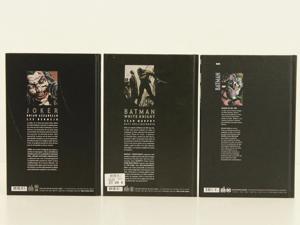 Lot van 8 luxe graphic novels – Batman, Joker, V for Vendetta in het Frans - foto 5