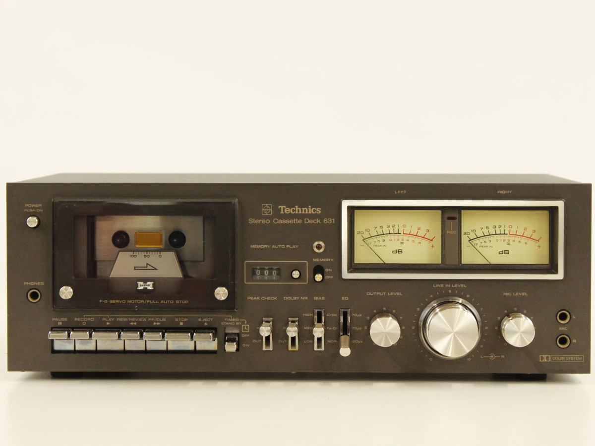 Technics RS-631 Stereo Cassette Deck (1977-1978) - foto 2