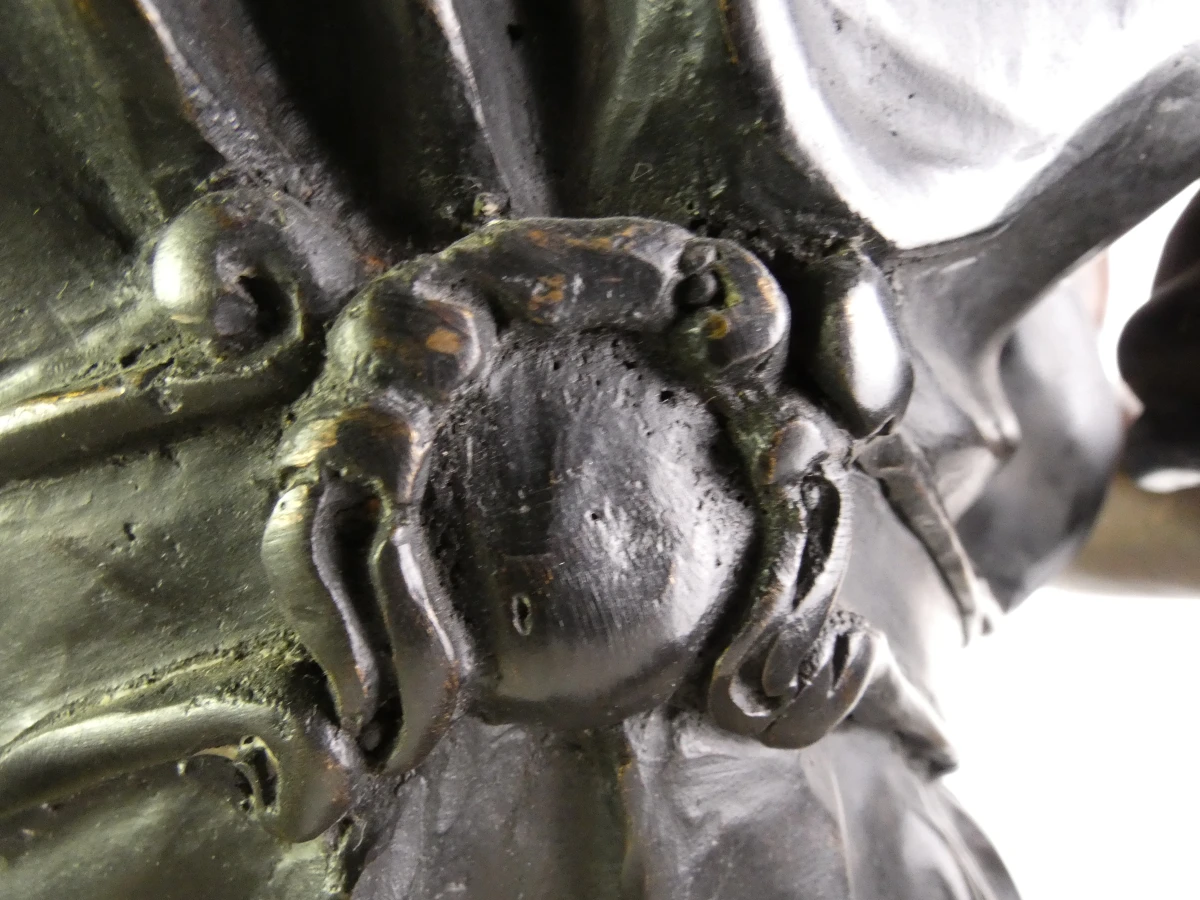 Imposante sculpturale vloerlamp in Art Nouveau-stijl - foto 19