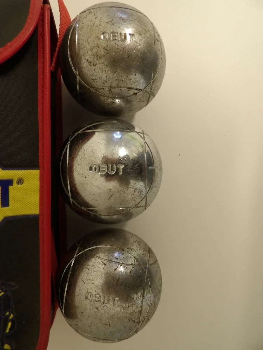Vintage Franse petanque set (Obut) - foto 2