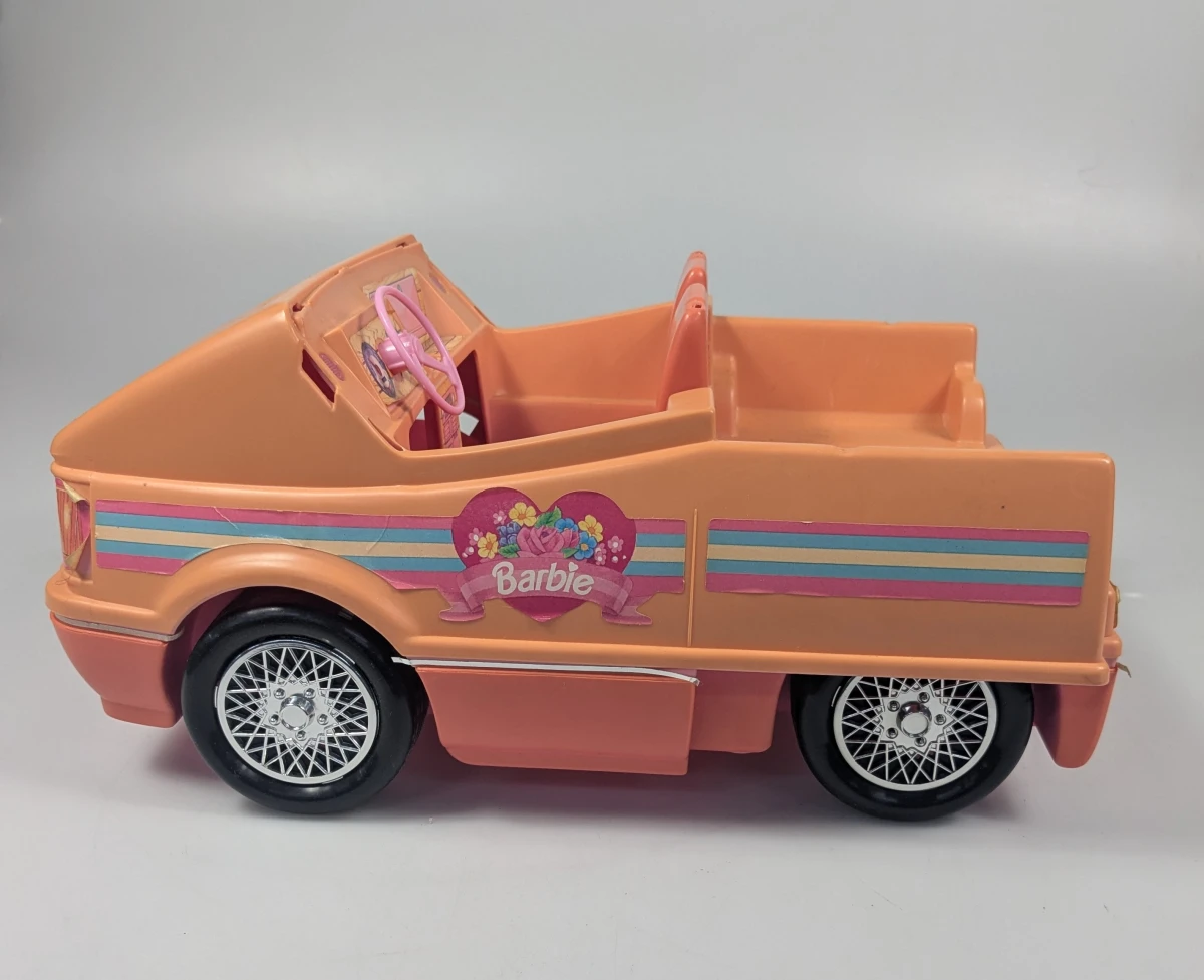 Barbie Paarden Trailer Camper in originele doos. - foto 7
