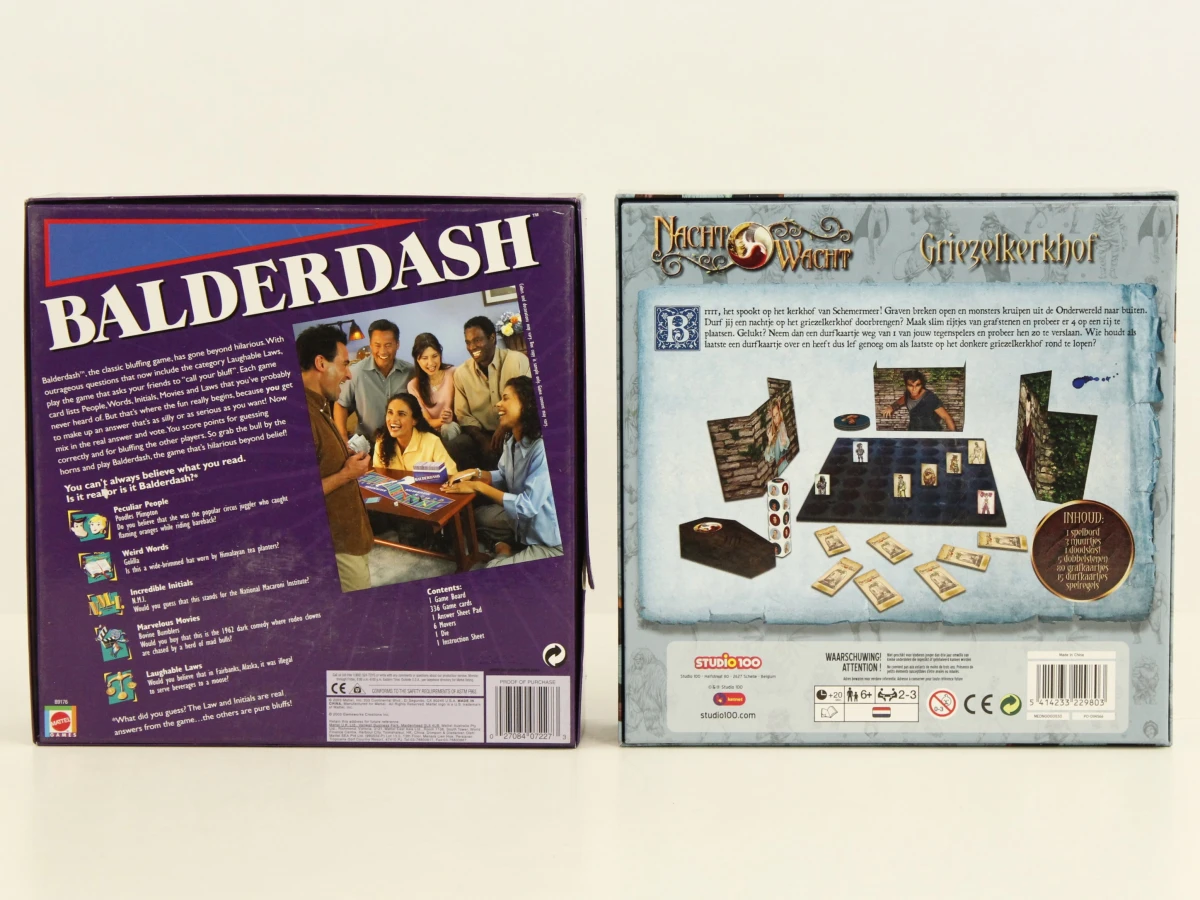 Partij van 7 gezelschapsspellen - foto 5