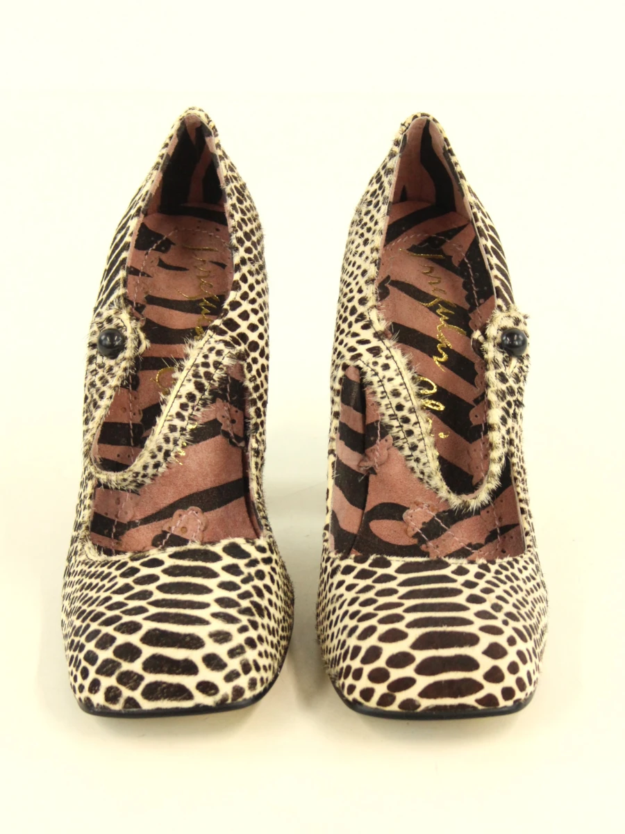 Irregular Choice - extravagante dierenprint pumps met statement hak - GB - foto 3