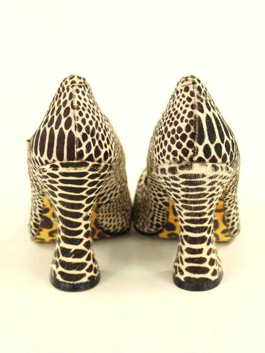 Irregular Choice - extravagante dierenprint pumps met statement hak - GB - foto 4