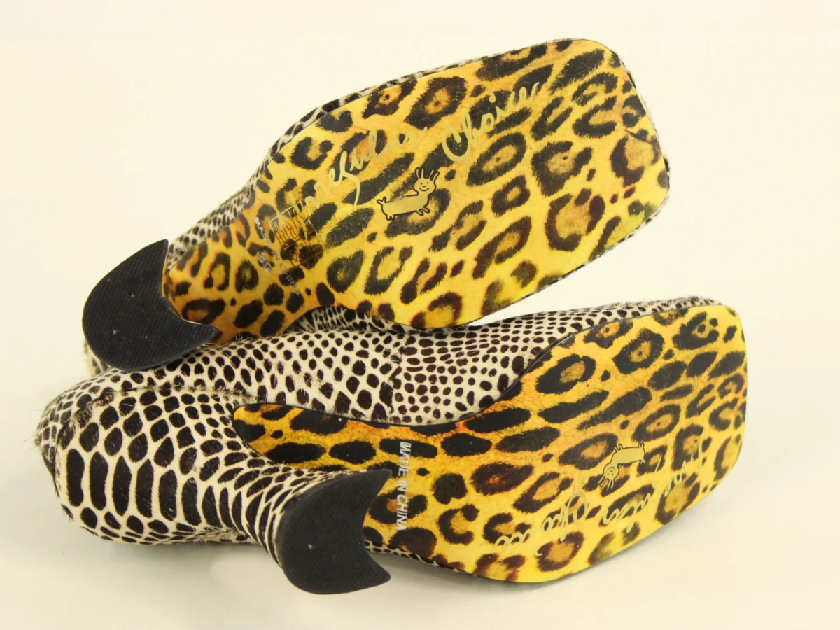 Irregular Choice - extravagante dierenprint pumps met statement hak - GB - foto 5