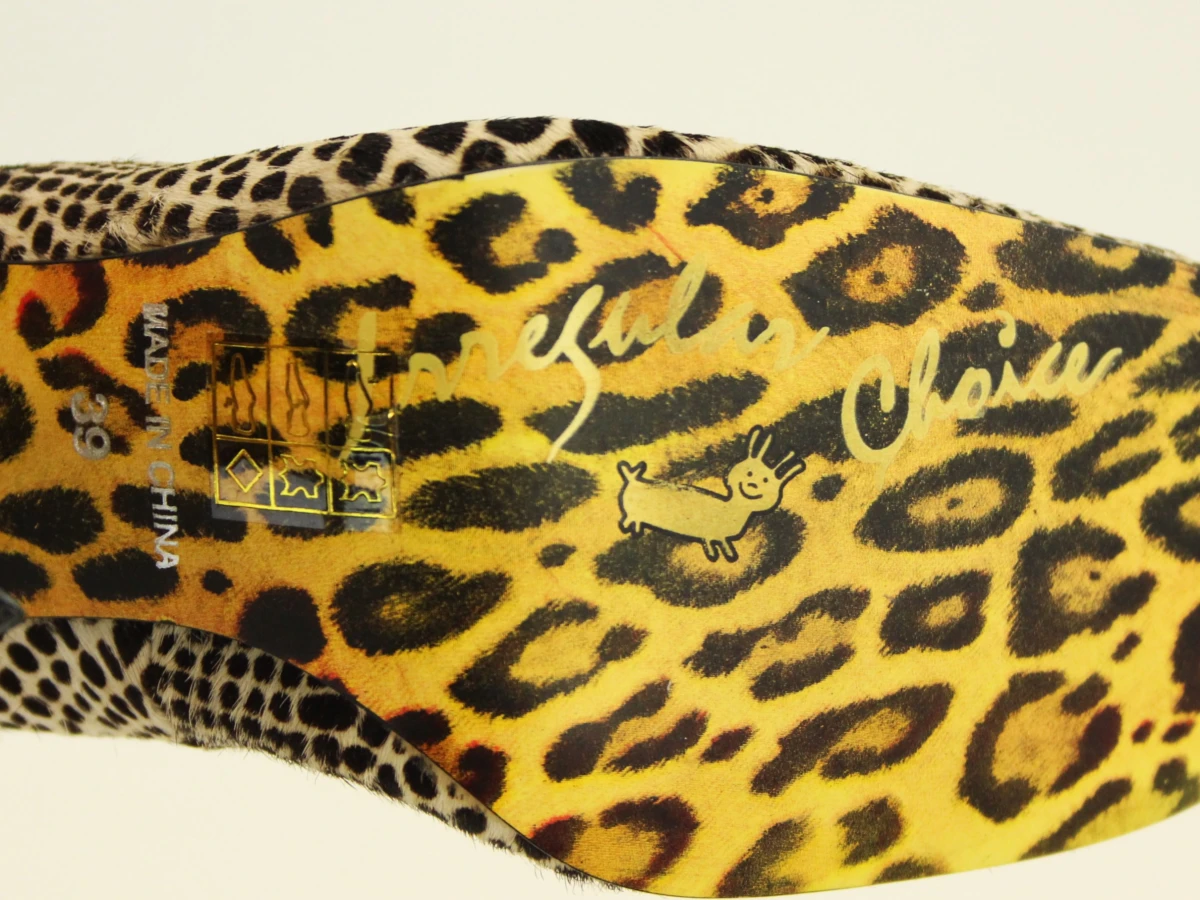 Irregular Choice - extravagante dierenprint pumps met statement hak - GB - foto 6