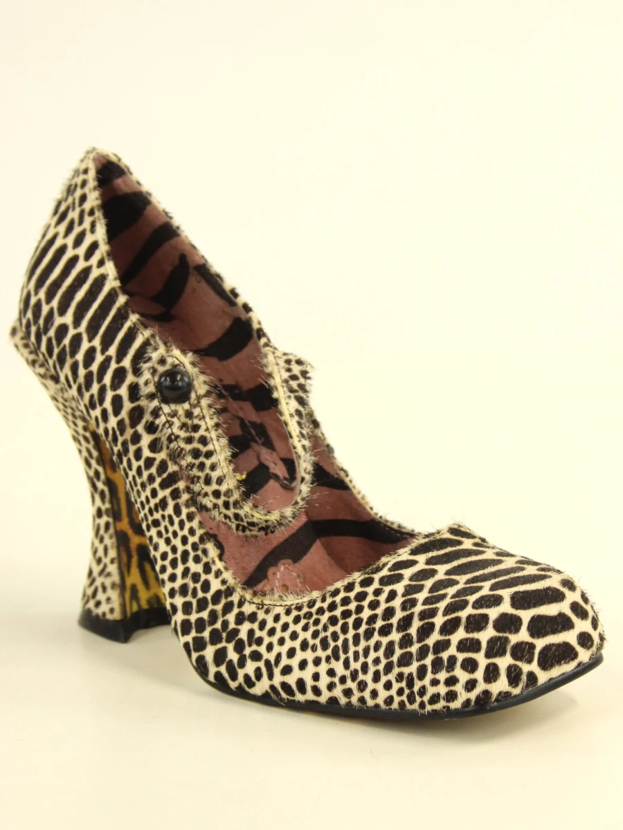 Irregular Choice - extravagante dierenprint pumps met statement hak - GB - foto 8