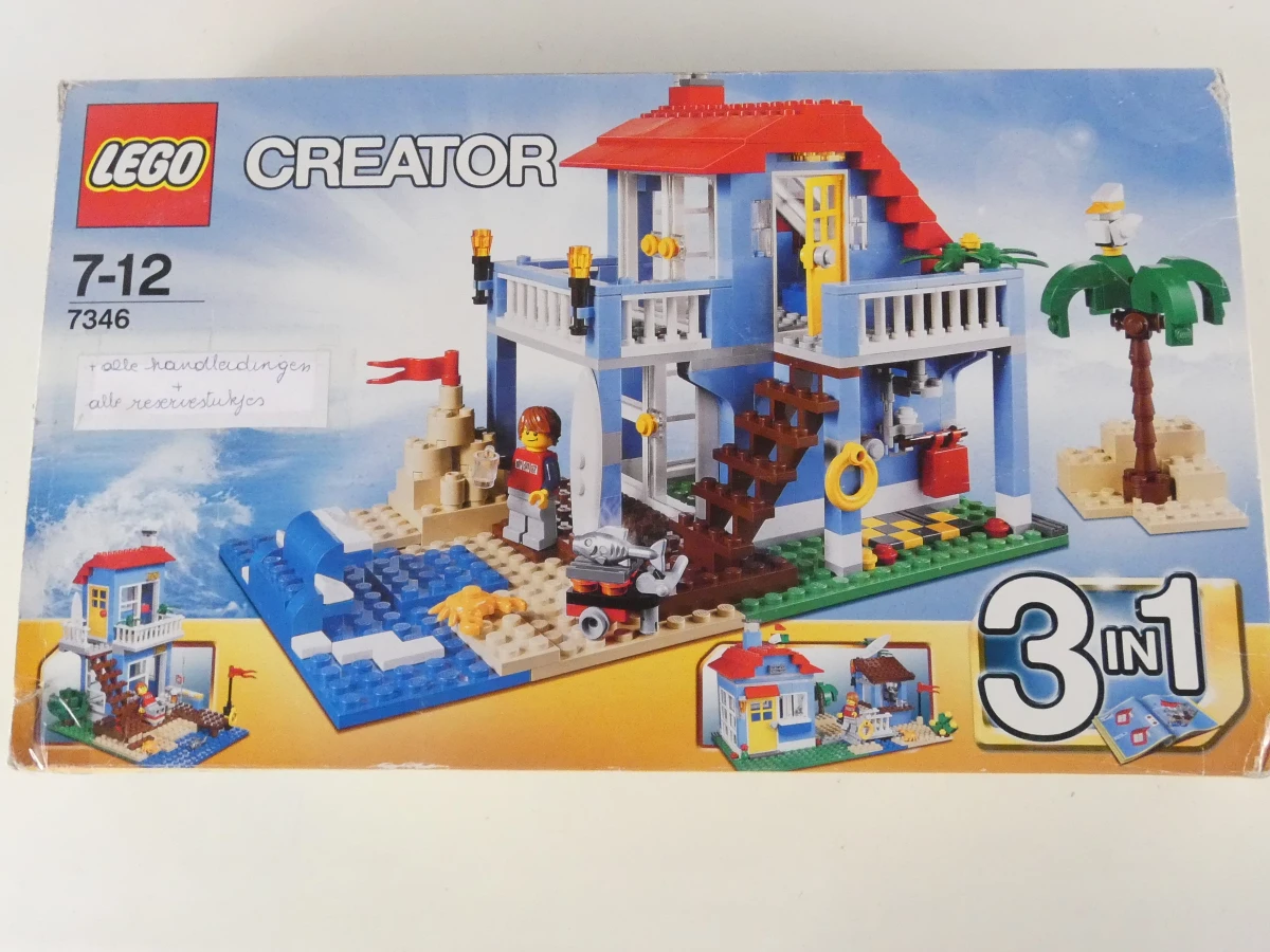 Vintage LEGO bouwsets met originele dozen en handleidingen - foto 7