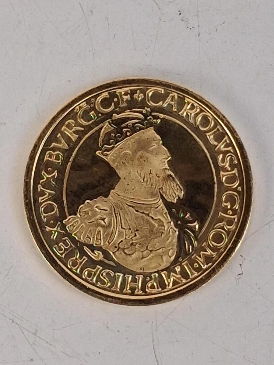 Belgische gouden herdenkingsmunt van 50 ECU uit 1987 - foto 2