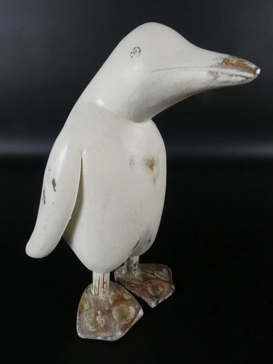 2 houten pinguïnbeeldjes - foto 8