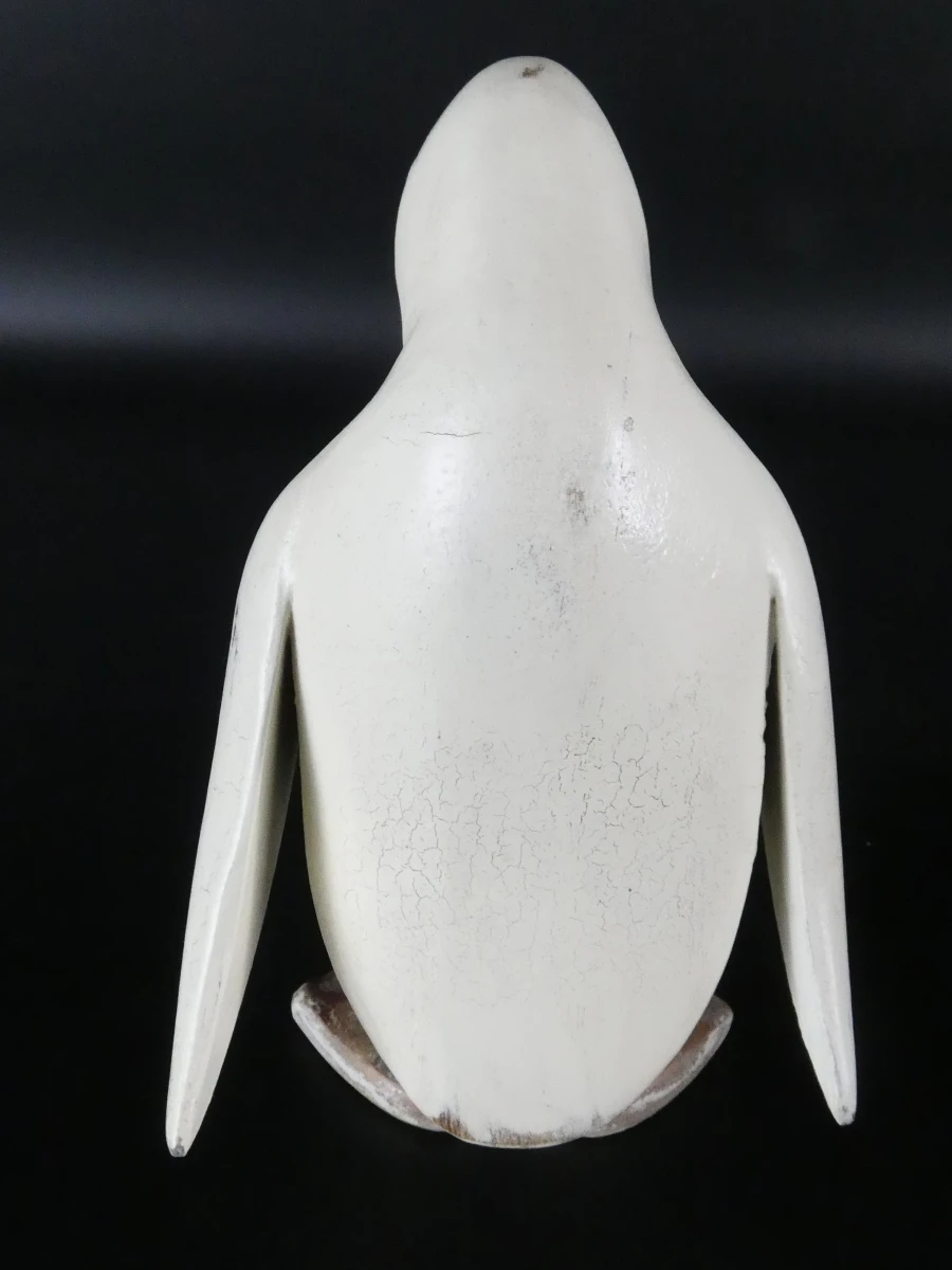 2 houten pinguïnbeeldjes - foto 14