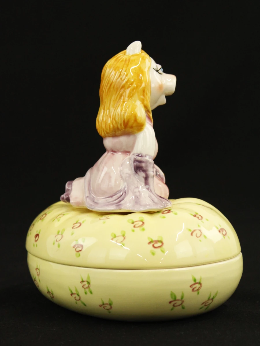 Miss Piggy keramiek sieradendoosje – Sigma TasteSetter (Japan, ca. 1979) - foto 3
