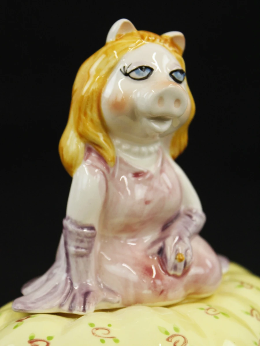 Miss Piggy keramiek sieradendoosje – Sigma TasteSetter (Japan, ca. 1979) - foto 5