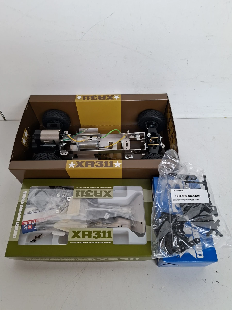 Zeldzame Tamiya 1/12 R/C XR311 Combat Support Vehicle Kit (#58004) – Re-Release - foto 3