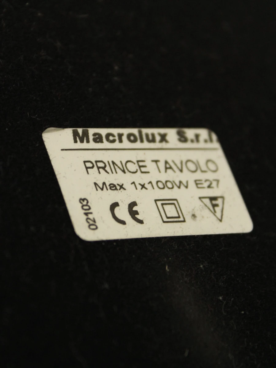 Macrolux tafellamp model Prince Tavolo - foto 6