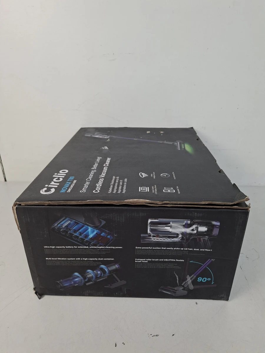 Nieuw in Doos: Circlio Novax T01 Draadloze Steelstofzuiger – Smart & Krachtig - foto 4