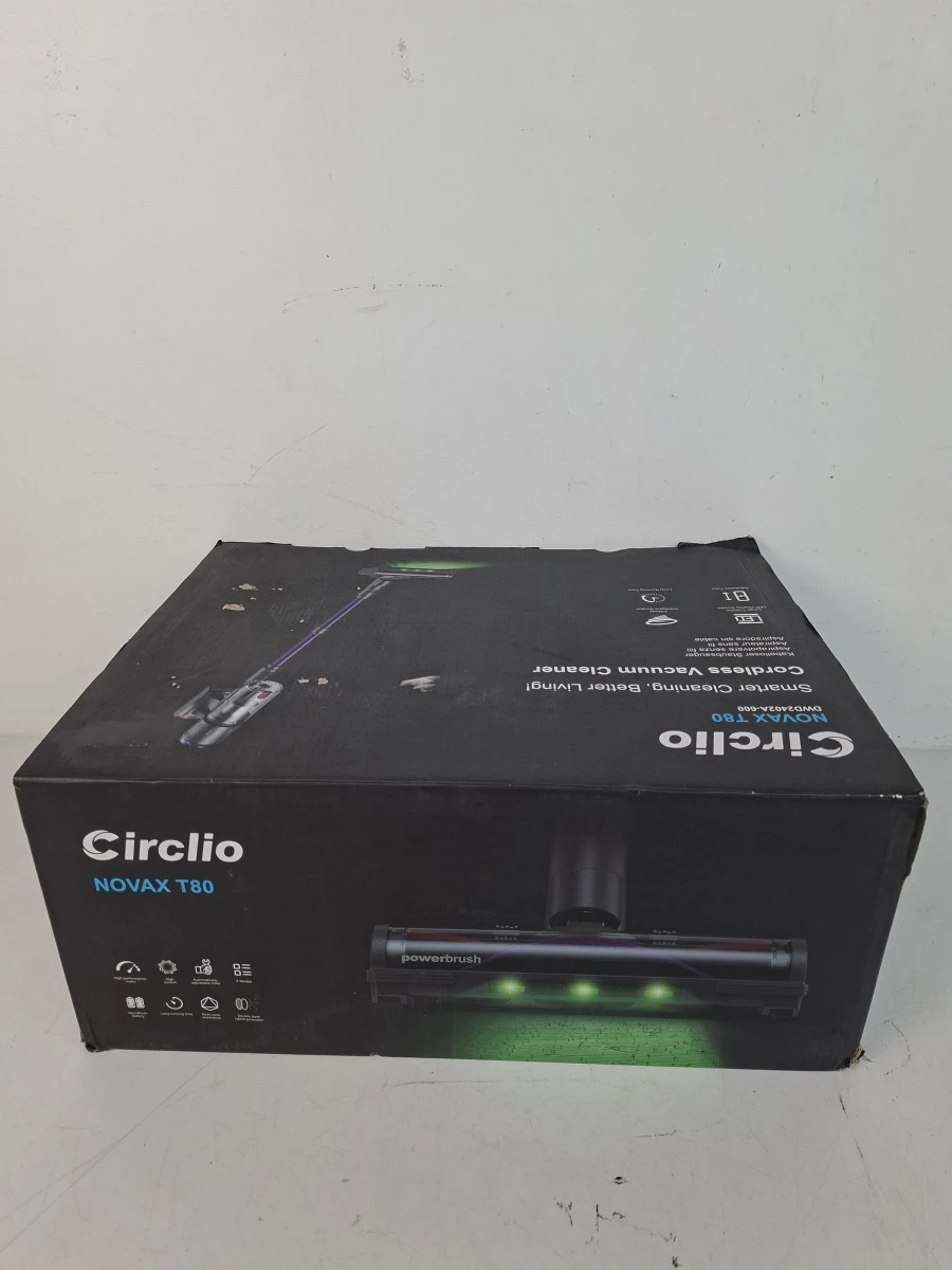 Nieuw in Doos: Circlio Novax T01 Draadloze Steelstofzuiger – Smart & Krachtig - foto 3
