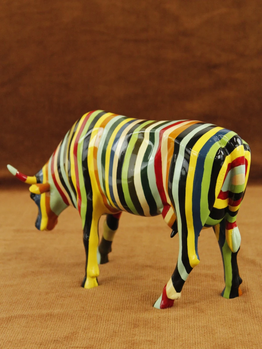 CowParade – Striped – Cary Smith – New York 2000 – Grote verzameleditie - foto 6