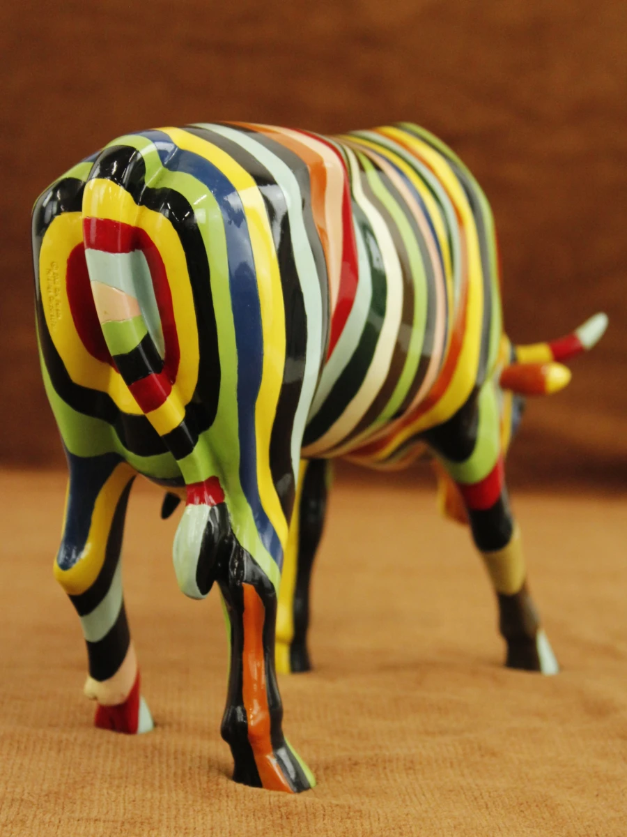 CowParade – Striped – Cary Smith – New York 2000 – Grote verzameleditie - foto 8