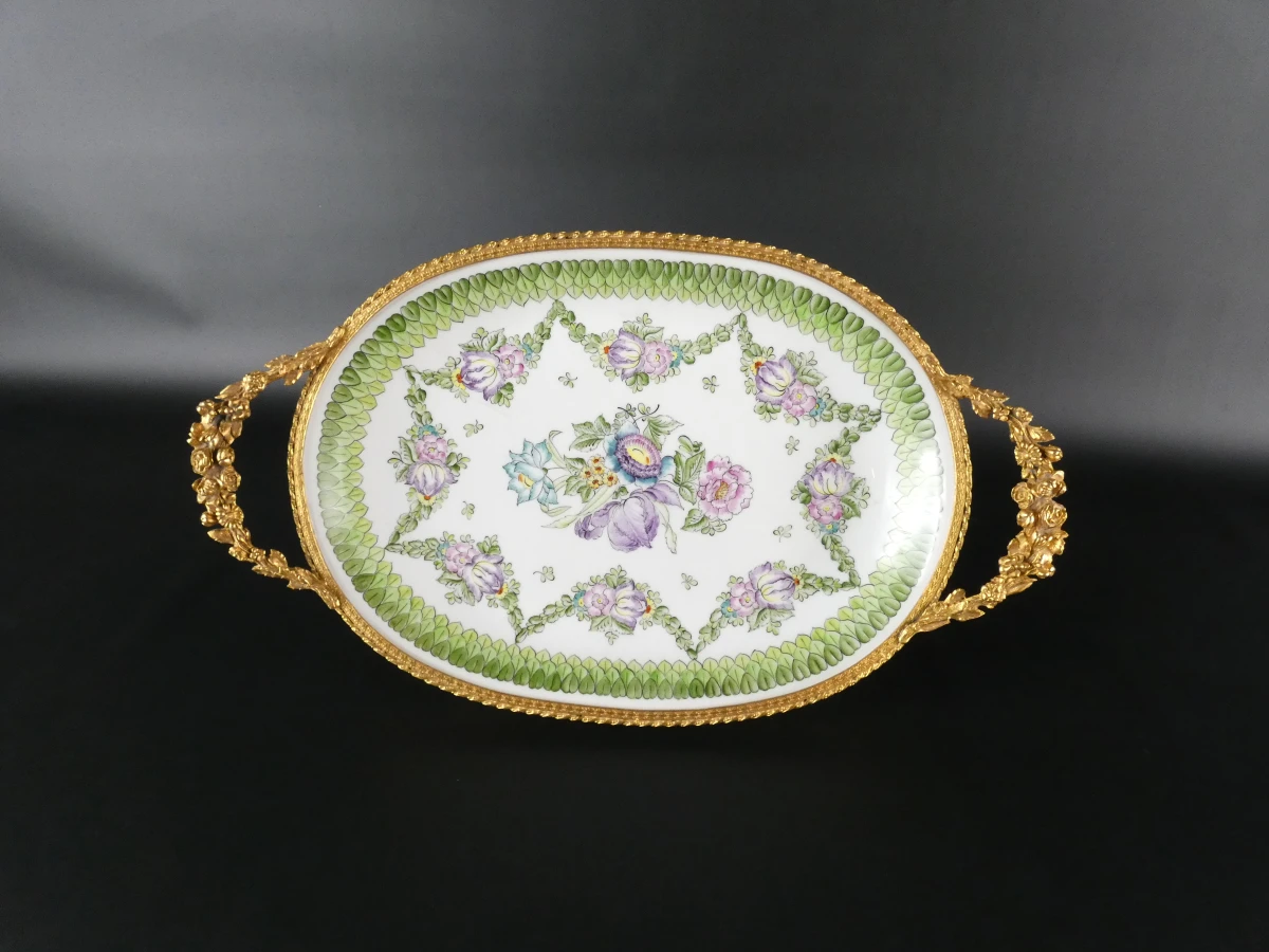 Vintage porseleinen tafelstuk - LIMOGES France - foto 3