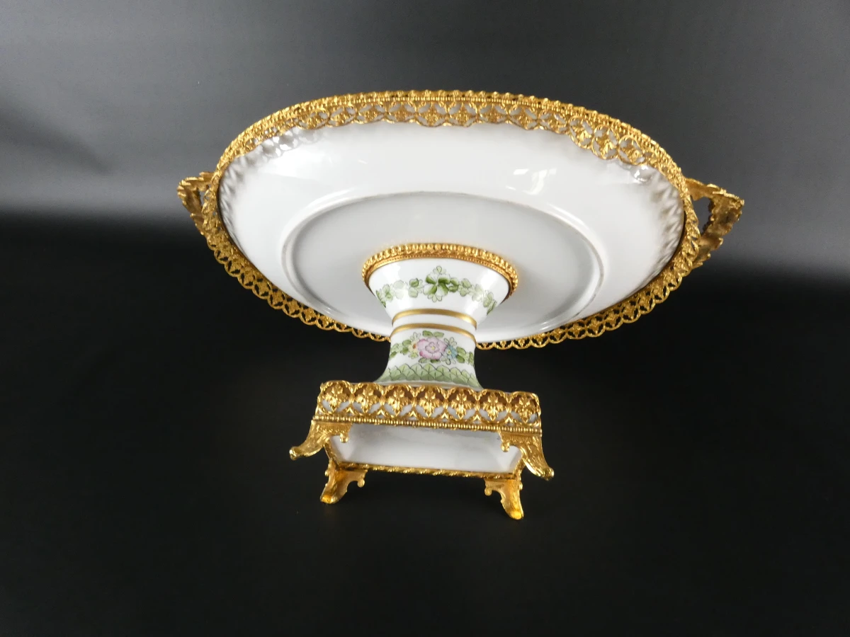 Vintage porseleinen tafelstuk - LIMOGES France - foto 4