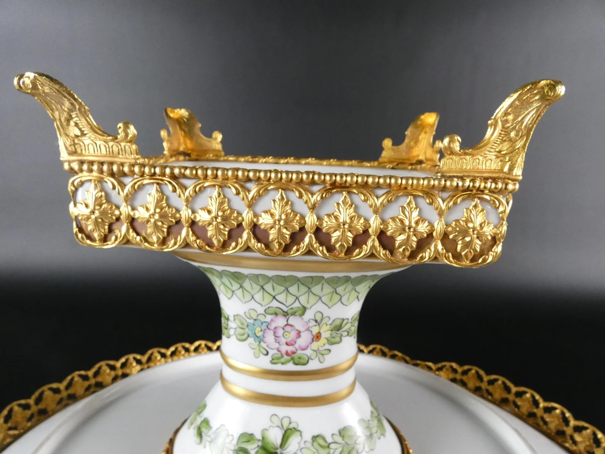 Vintage porseleinen tafelstuk - LIMOGES France - foto 7