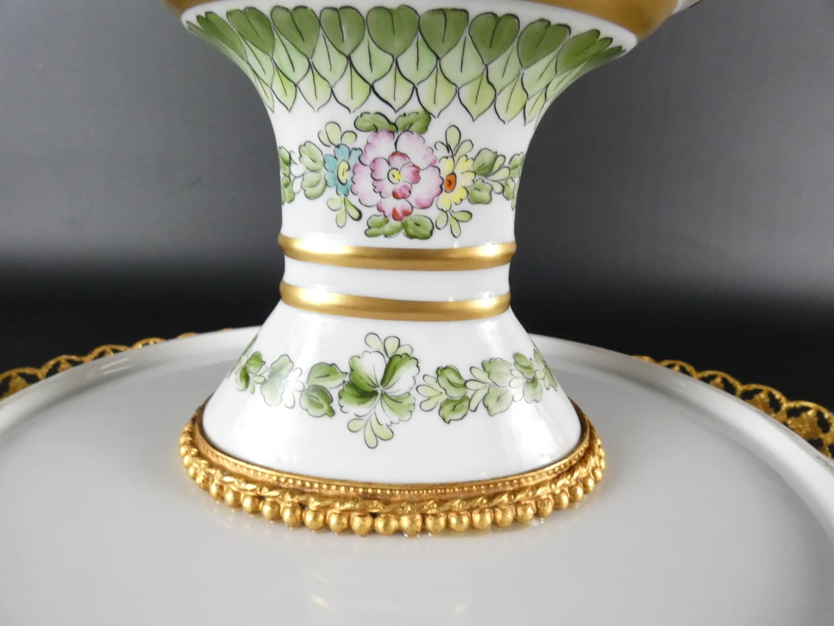 Vintage porseleinen tafelstuk - LIMOGES France - foto 8