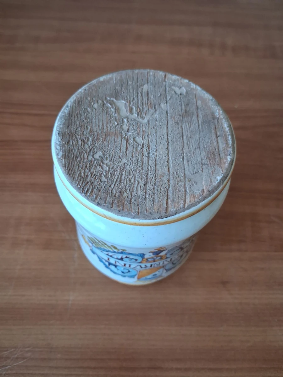 Antieke apothekers pot - foto 5