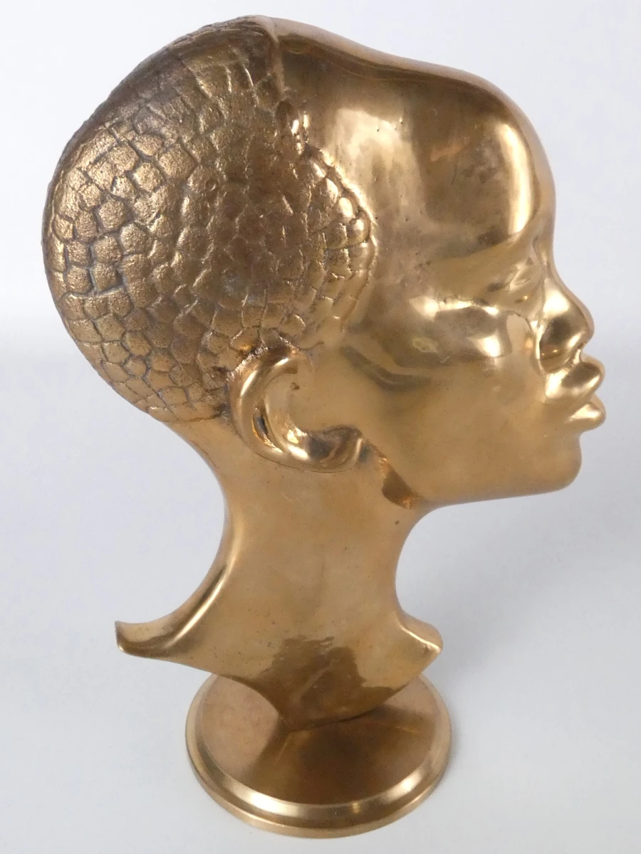 Set van Drie Art Deco / Mid-Century sculpturen - foto 7