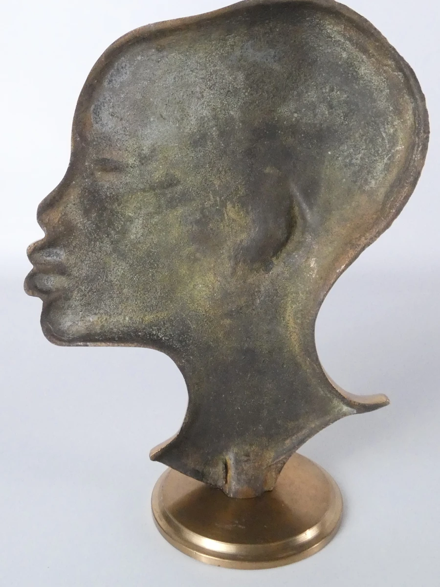Set van Drie Art Deco / Mid-Century sculpturen - foto 9