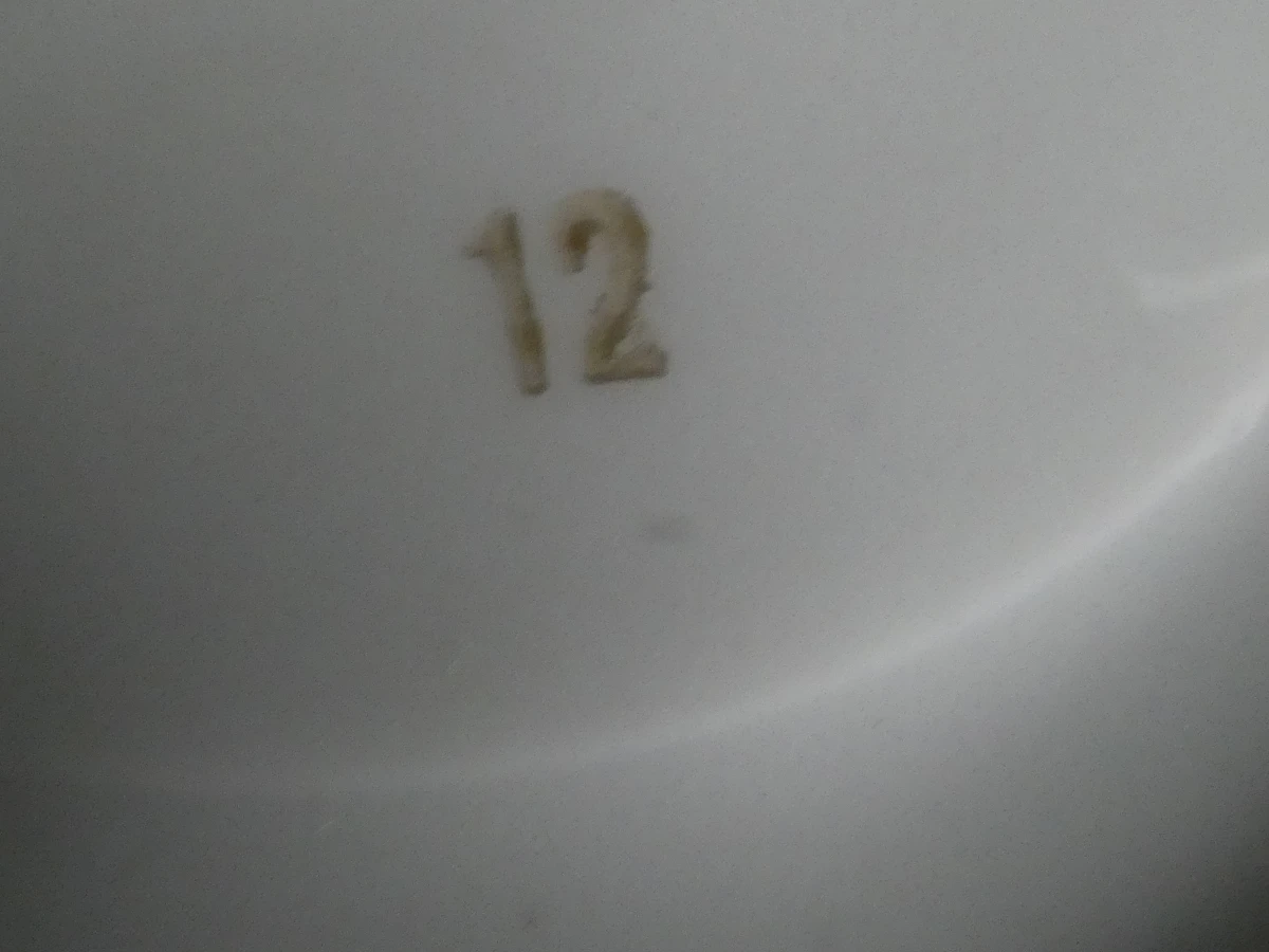 Vintage Kahla 'Polka Dot' porseleinen koffieset - 12-delig - foto 11