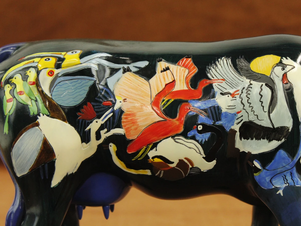 CowParade – Dawn Cowrus – Annie Soudain – London 2002 – Grote verzameleditie 2004 - foto 2