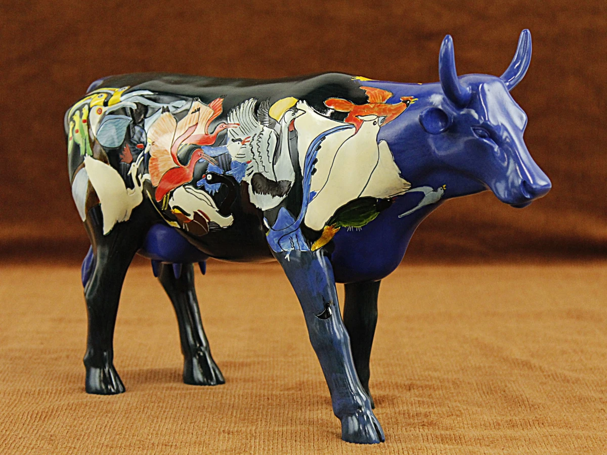 CowParade – Dawn Cowrus – Annie Soudain – London 2002 – Grote verzameleditie 2004 - foto 4
