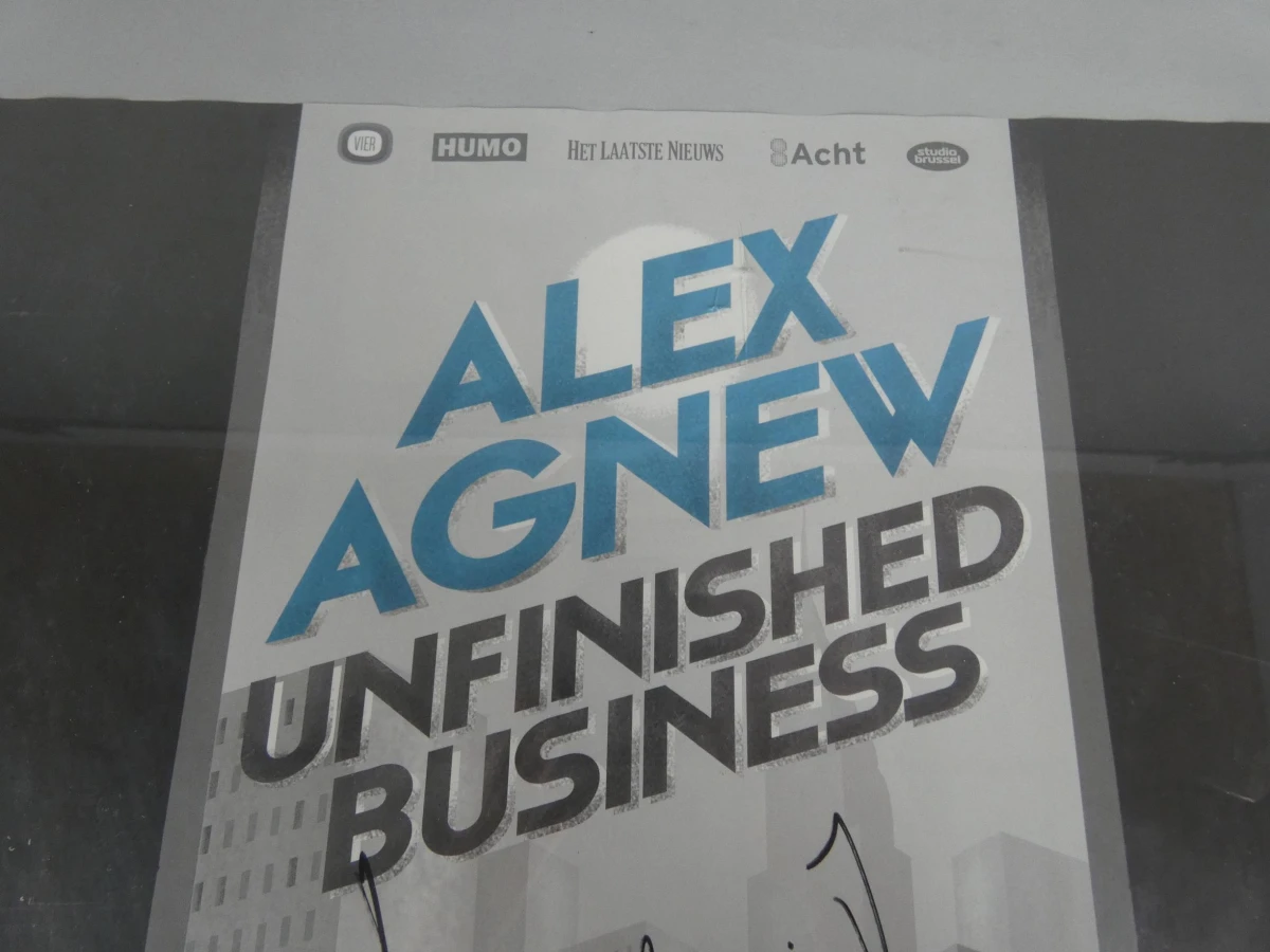 Alex Agnew unfinished business poster - foto 2