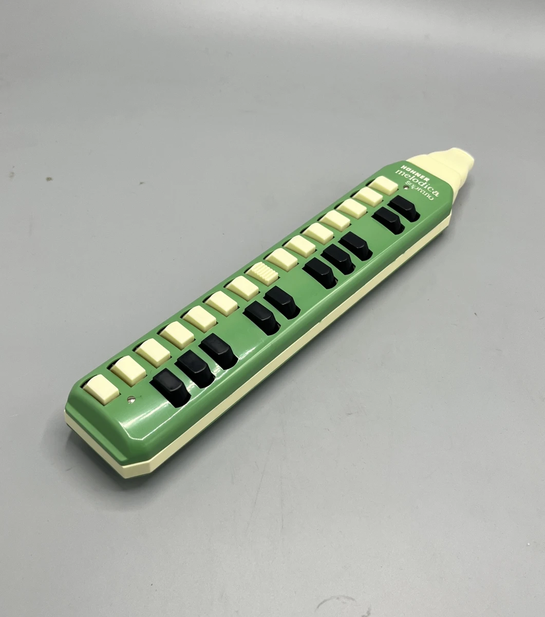 Melodica Hohner Soprano vintage toetsblaasinstrument met etui - foto 2