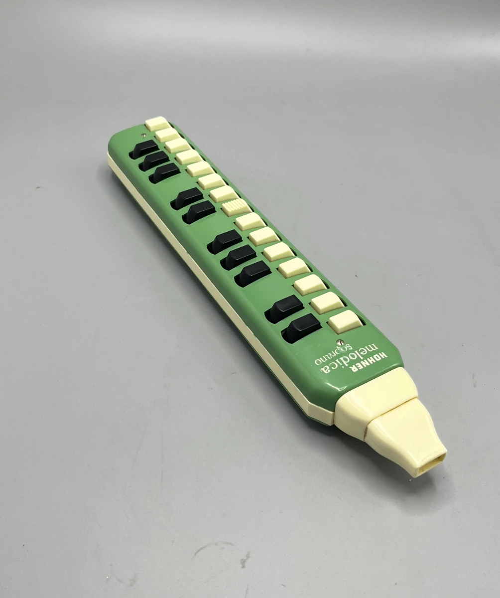 Melodica Hohner Soprano vintage toetsblaasinstrument met etui - foto 3