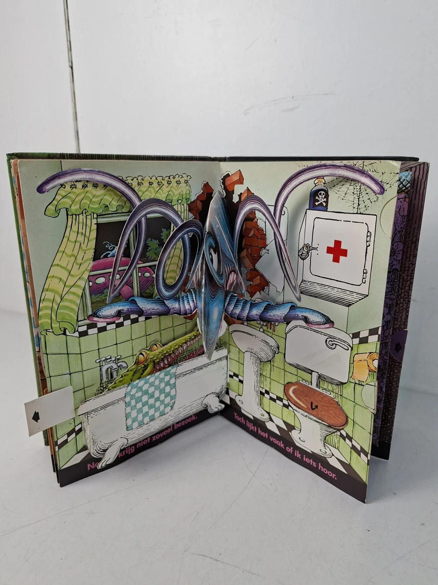 Zeldzame Vintage Klassieker: "Het Spookhuis" van Jan Pieńkowski – Uniek Pop-up Boek - foto 4