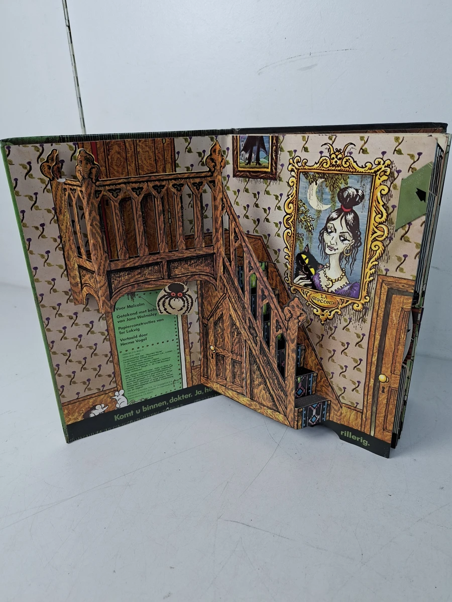 Zeldzame Vintage Klassieker: "Het Spookhuis" van Jan Pieńkowski – Uniek Pop-up Boek - foto 2